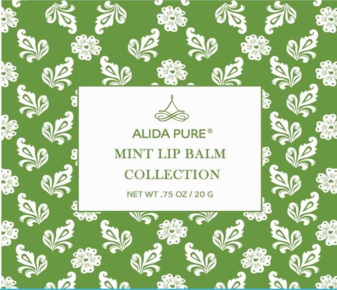Mint Lip Balm Collection, Vegan Lip Lips,
