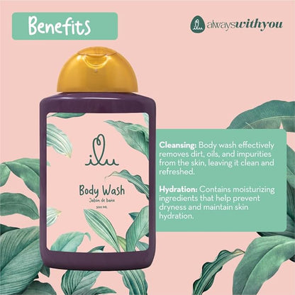 ILU Rejuvenating Body Wash – Nourishing