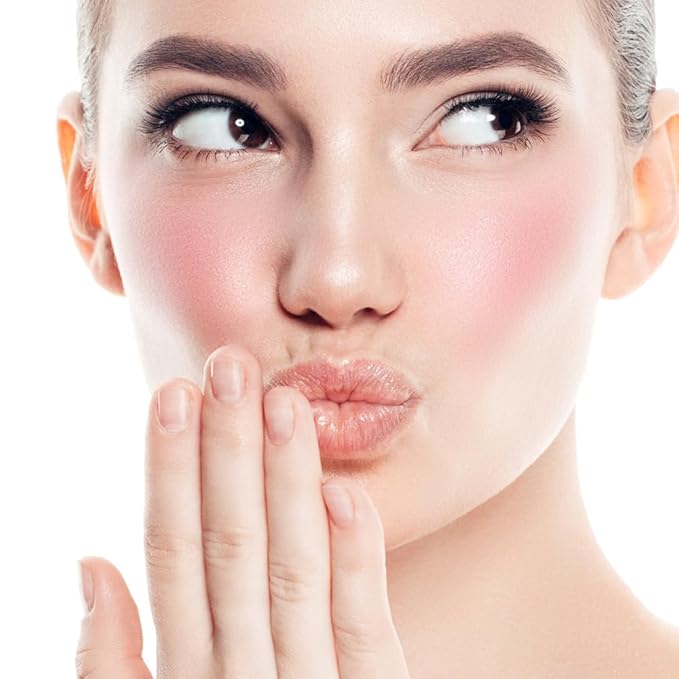 ROUSE Face Blush Powder Makeup Soft Mushroom Blush (Peach Color)