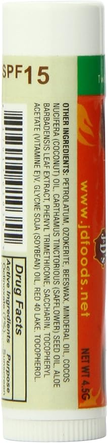 J&D's Sriracha Lip Balm