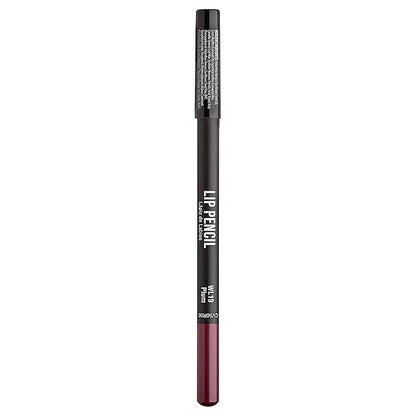 KISS New York Professional Slim Lip Pencil, Creamy Soft Lip Liner, Smooth Long-Lasting Rich Lip Color, Natural Lip Makeup, Water-Resistant Lip Crayon (Plum)