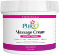 Vitamin Therapy Massage Cream, Massage Cream for Physical Therapy, Pura Massage Cream Deep Tissue Therapy, Pura Wellness Vitamin Therapy Massage, Unscented Cream for Physical Therapy, 4oz
