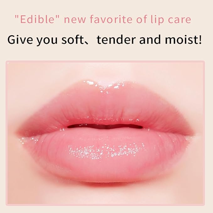 Bee Lip Balm Honey Pot, Strawberry