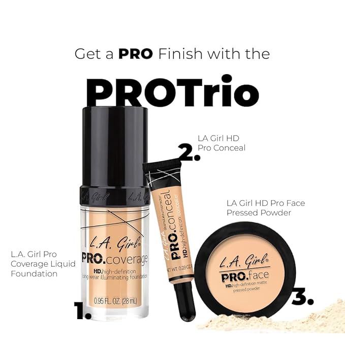 L.A. Girl Pro Conceal HD Concealer, Warm Honey, 0.28 Ounce