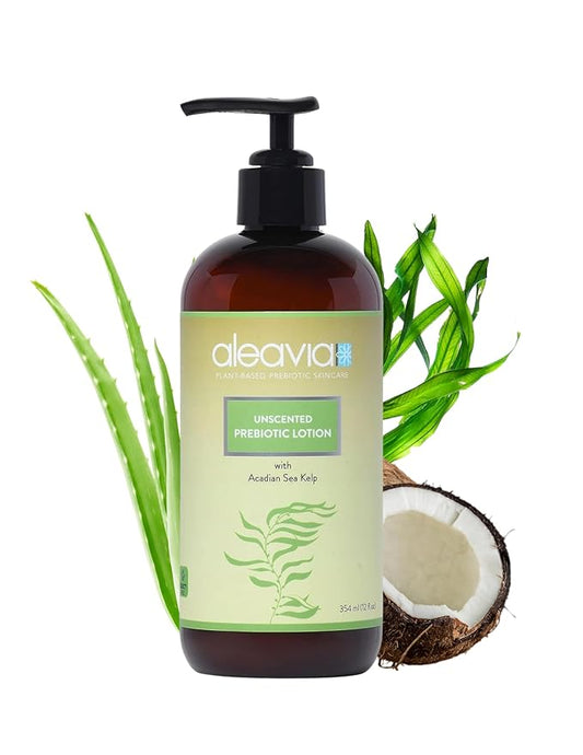 Aleavia Unscented Prebiotic Body Lotion –