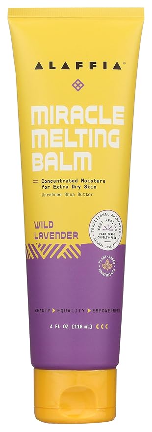 Alaffia Wild Lavender Scented Melting Miracle