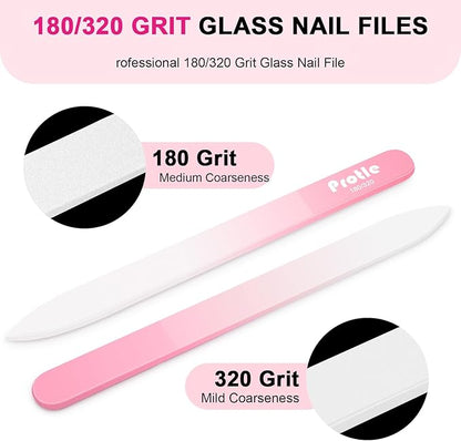 Glass Nail Files for Natural