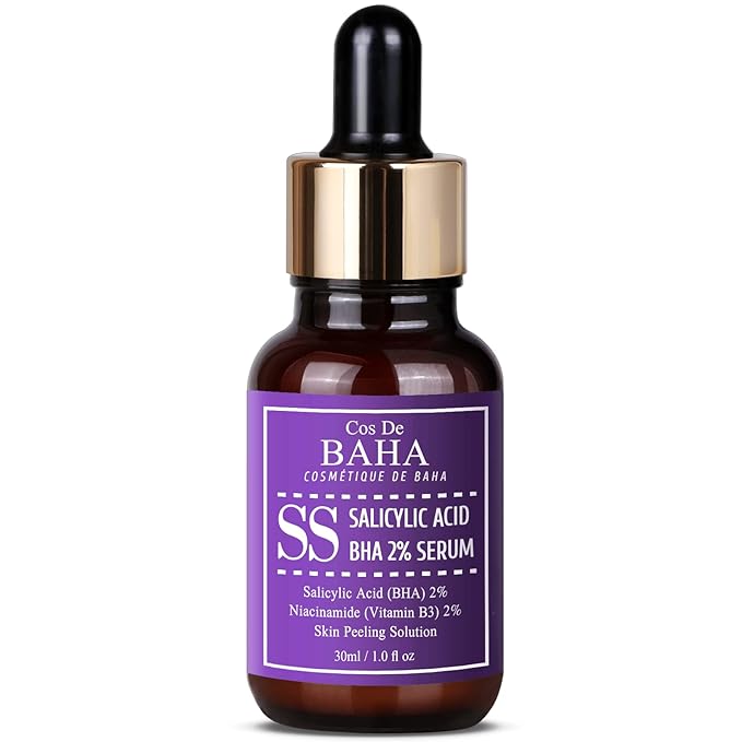 BHA 2% Pore Care Serum 30ml - Salicylic Acid Facial Serum - Gentle Exfoliating Formula - Hydrating Skin Texture Improvement - Blackhead Care - All Skin Types, 1 Fl Oz (30ml)