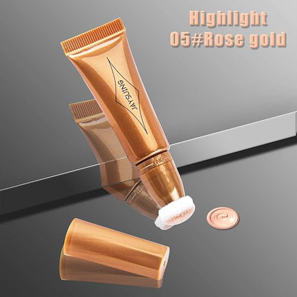 Bronzer Stick Cream Contour Stick Liquid Contour Wand Gold Highlighter)