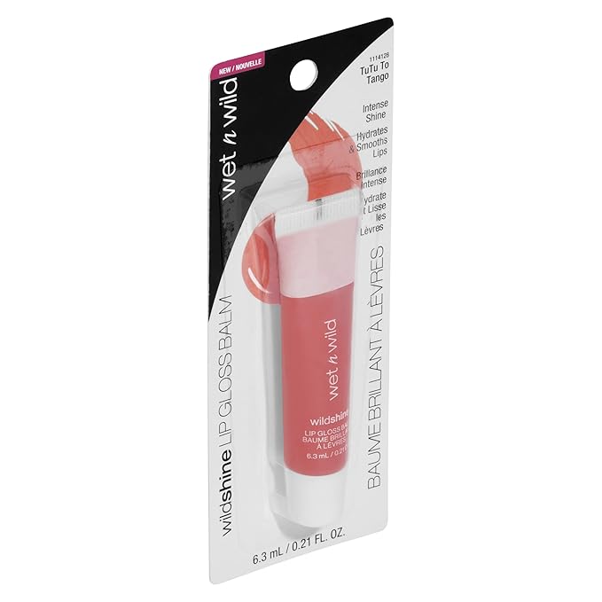 wet n wild Wild Shine Lip Gloss Balm in Tutu To Tango