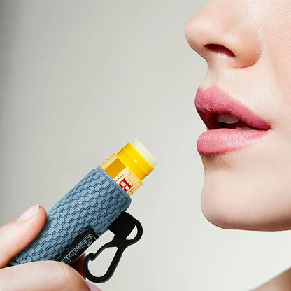 Beautyflier Keychain, Lip Balm Holder Blue,