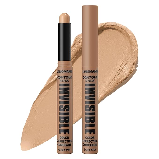 Contour Stick Corrects Skin Tone Bronzer Waterproof Sweat Concealer Deep