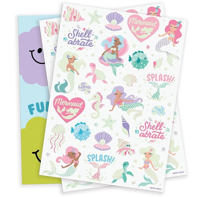 xo, Fetti Party Mermaid Glow in Dark + Crafts