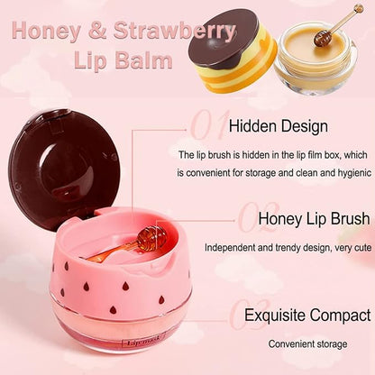 Bee Lip Balm Honey Pot, 4