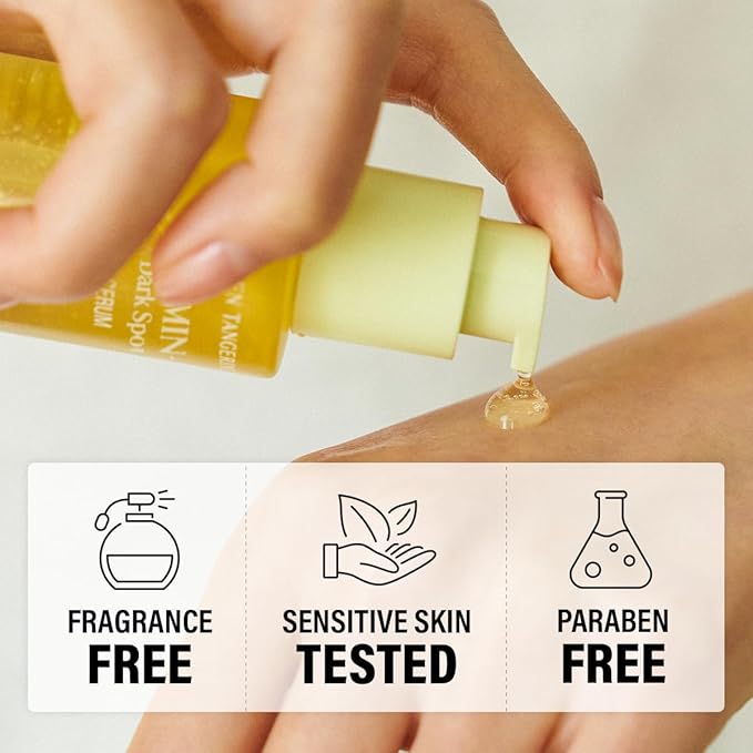 GOODAL Green Tangerine Vitamin C Travel Size, Gift Set, Trial Kits, Serum & Toner & Cream Skincare Sets