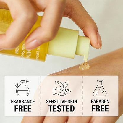 GOODAL Green Tangerine Vitamin C Travel Size, Gift Set, Trial Kits, Serum & Toner & Cream Skincare Sets