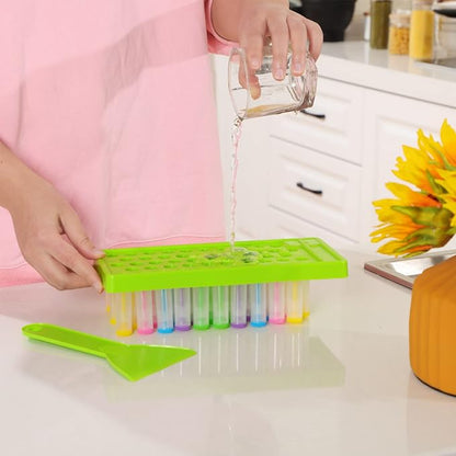 Maitys 2 Sets Lip Balm Tray Kit(Green)