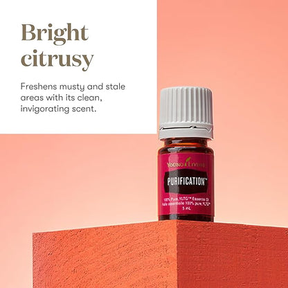 Young Living Purification Essential Oil Blend, 15ml - Aromatherapy Diffuser - Ideal for Cleansing Skin - Skincare and Beauty Addition - Pure & Natural