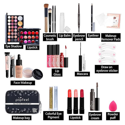 Makeup Kit for Women Full Kit, All-in-one Makeup