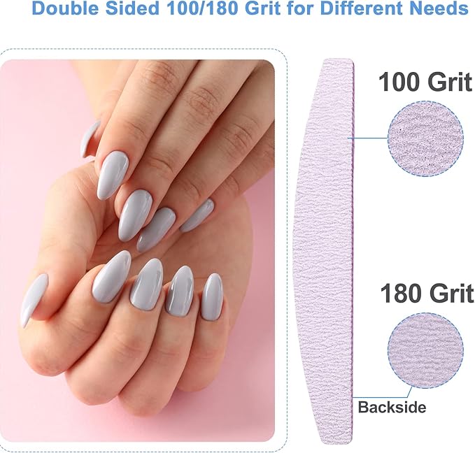Nail files (100 pcs), 100/180