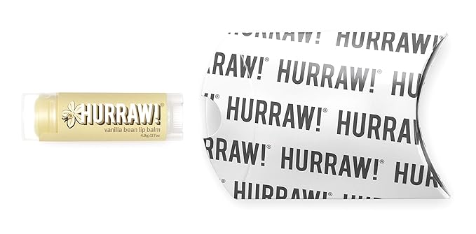 Hurraw! Vanilla Bean Lip Balm: Organic,