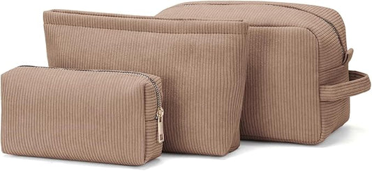 3 pieces makeup bag cosmetic
