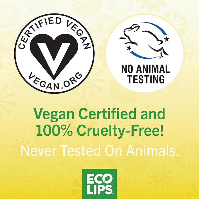 Vegan Lip Balm Lemon Lime Flavor