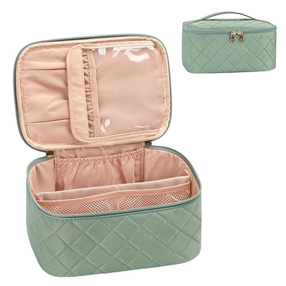 Ocheal makeup bag, portable cosmetic