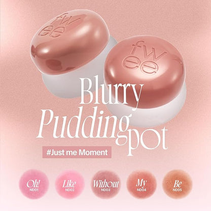 Lip&Cheek Blurry Pudding Pot | Just me Moment Finish | 5g