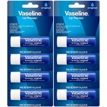 Vaseline Lip Therapy Original, Fast-Acting Lip Oz