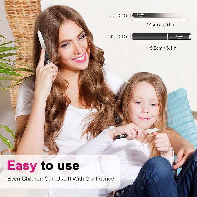 Glass Nail Files for Natural
