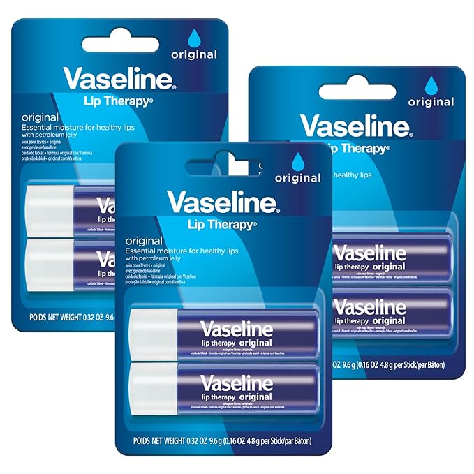 Vaseline Lip Therapy Care Original, Fast-Acting