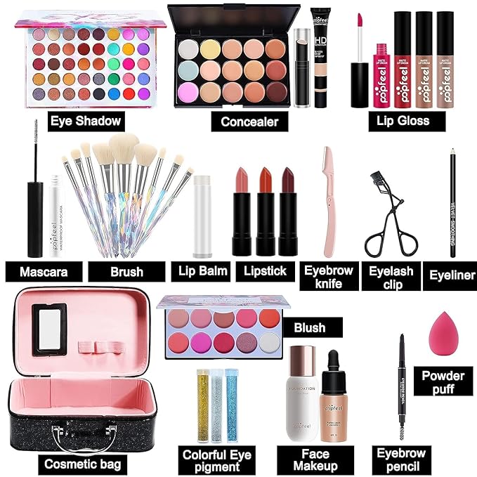 Makeup Kit For Women Full Kit, All in