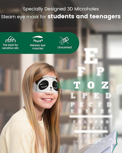 2024 New V-Shaped Lifting Chin & Neck Mask and Steam Eye Mask for Dry Eyes