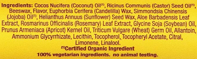 Alba Botanica Coconut Cream Lip Balm,