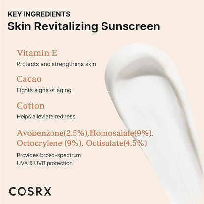 COSRX Daily SPF 50 Vitamin E Vitalizing