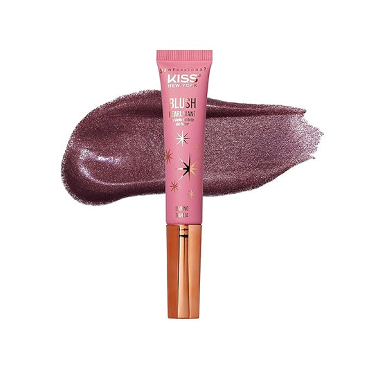 Kiss New York Professional Pearl Liquid Blush Beauty (Daring Dahlia)