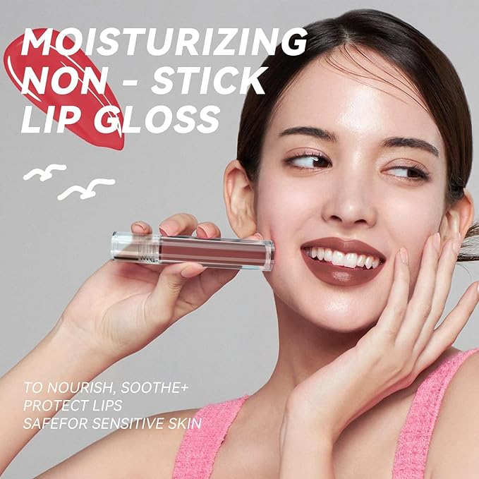 Lip Gloss Set for Women, Lip Plumping Gloss, Gloss