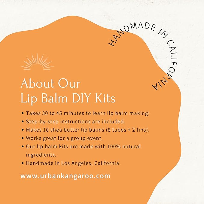 Shea Butter Lip Balm DIY Kit Included