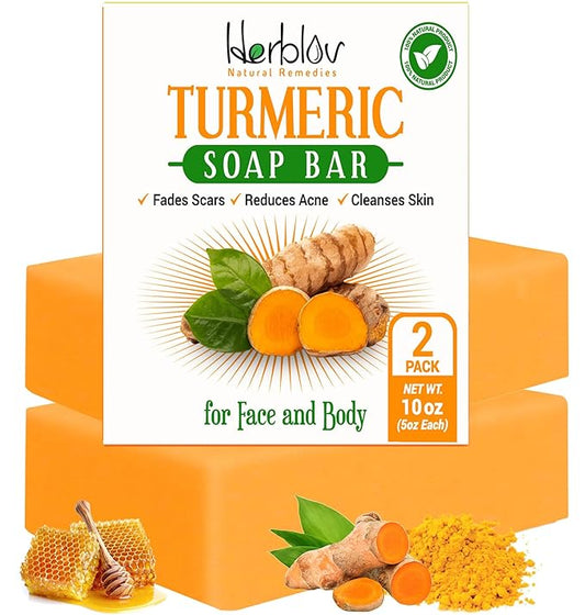 Turmeric Soap Bar for Face & 5oz