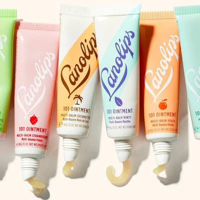 Lanolips 101 Ointment Multi-Balm, Peach -