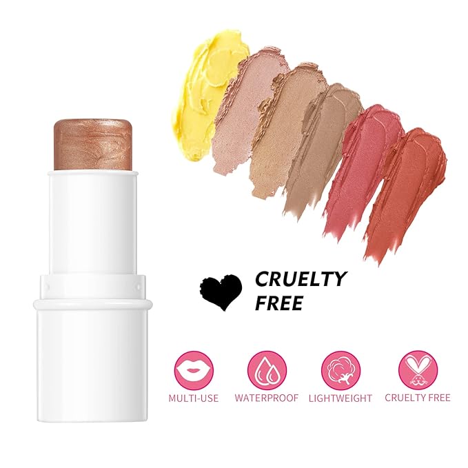 MEICOLY Makeup Sticks Kit, Contour Stick,Blush Stick, Highlight