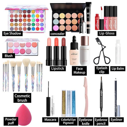 MAEPEOR All In One Makeup Kit 34PCS Makeup