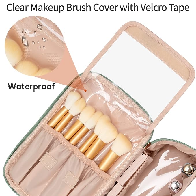 Ocheal makeup bag, portable cosmetic