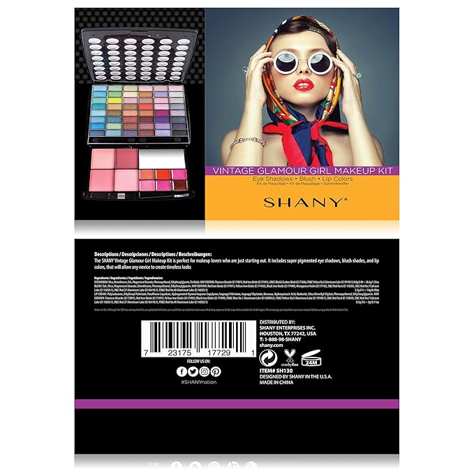 SHANY Glamour Girl Makeup Kit Eyeshadow Palette
