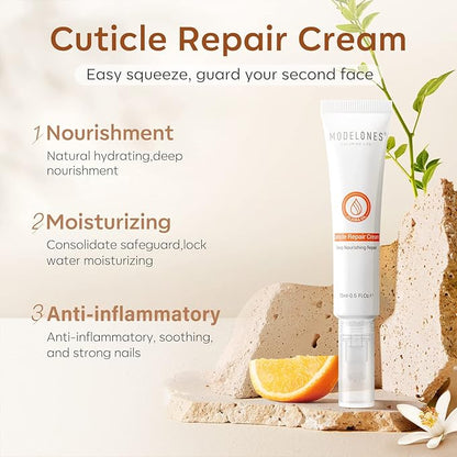 modelones Cuticle Cream, Ultra-Hydrating Nail