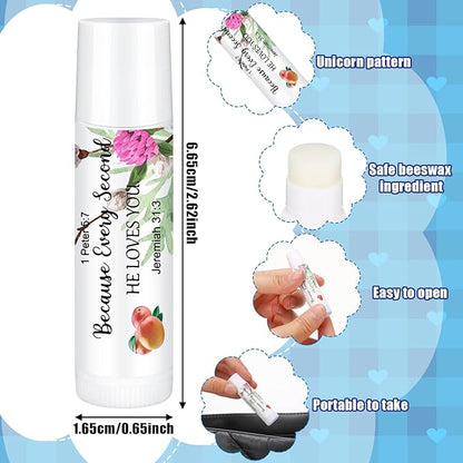 50 Pcs Lip Balm Bulk Christian