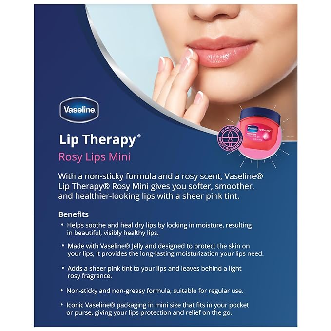 Vaseline Lip Therapy Rosy Lips Mini,