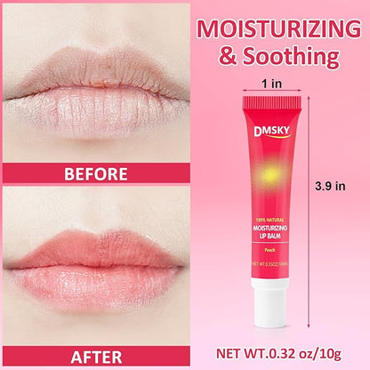 Dmsky Lip Gloss Set 24 Pack, Hydrating Squeeze Gloss