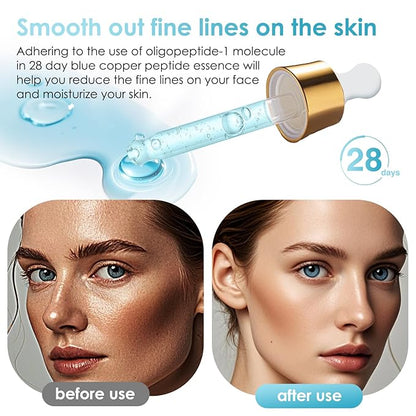 Active Serum | Optimizes Skins Collagen | Anti-Aging Serum | Treats Fine Lines & Wrinkles | All Skin Types | Dermatologist Tested, All Natural, Vegan | 35 ml |Beauty skin care|Moisturizing